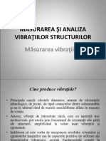 1 Masurarea Vibratiilor