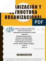 Organización y Estructura Organizacional