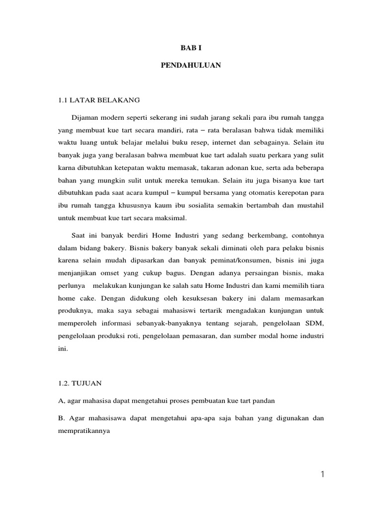 Makalah Proses Pembuatan Roti Master Books