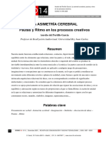 La asimetrìa cerebral. pautas y ritmo en los procesos creativos