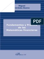 Fundamentos y PrÃ¡Ctica de Las MatemÃ¡Ticas Financieras