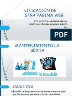 Planificacion de Nuestra Pagina Web