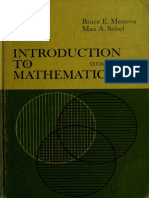 Introduction To Mathematics