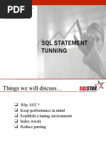 SQL Statement Tunning