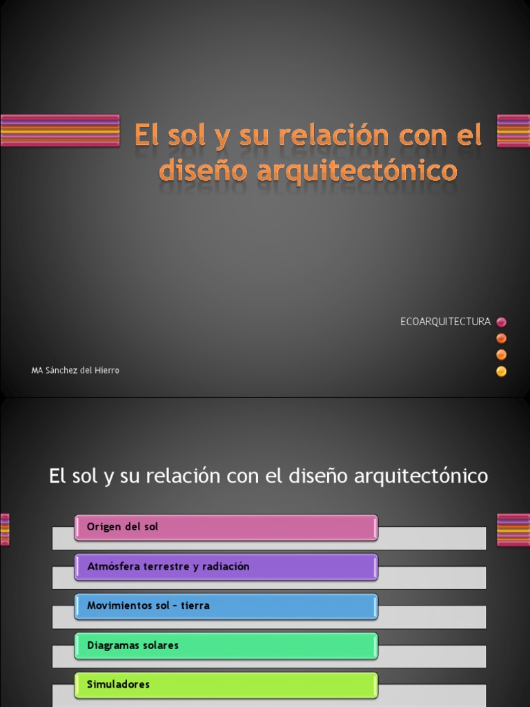 Sol y Arquitectura PDF Radiación electromagnética Conduccion termica