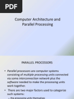 Computer Architecture and Parallel Processing