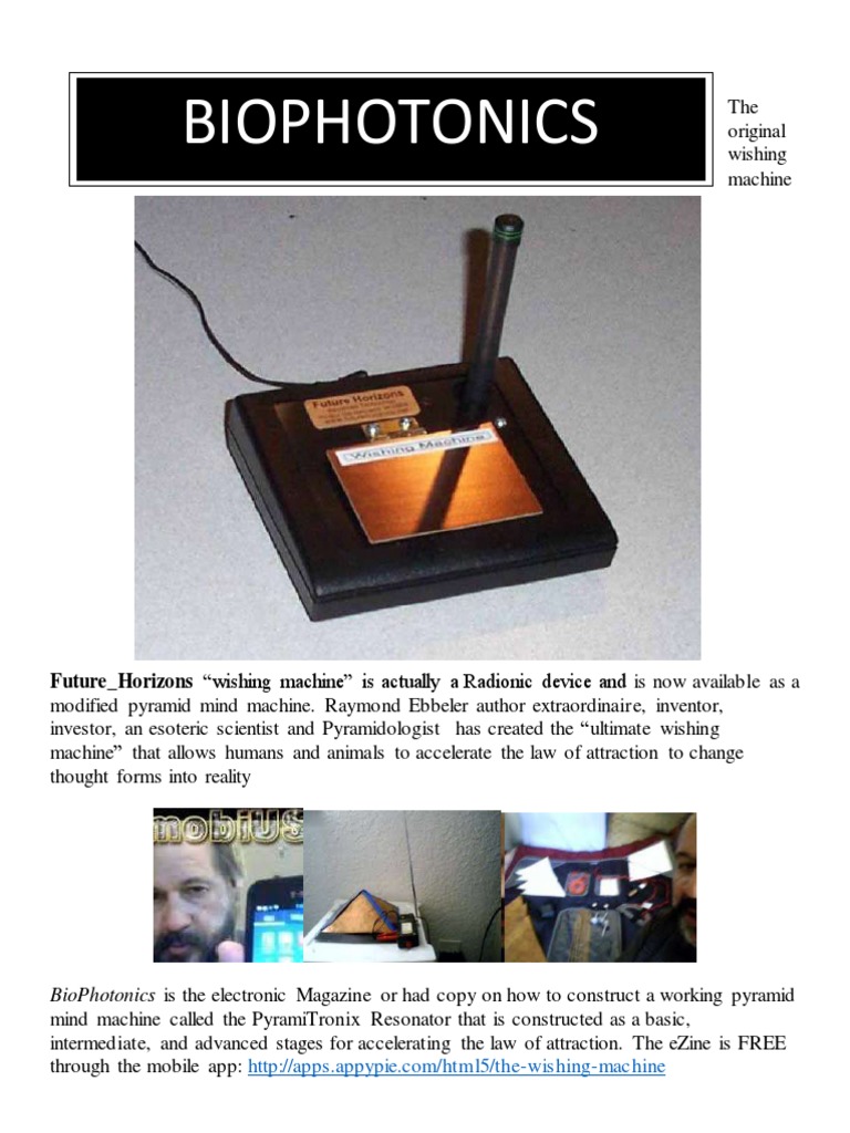 Biophotonics: Future - Horizons 