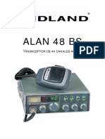 Manual de usuario transceptor CB Alan 48 BS 40 canales