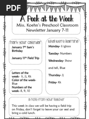 newsletter 