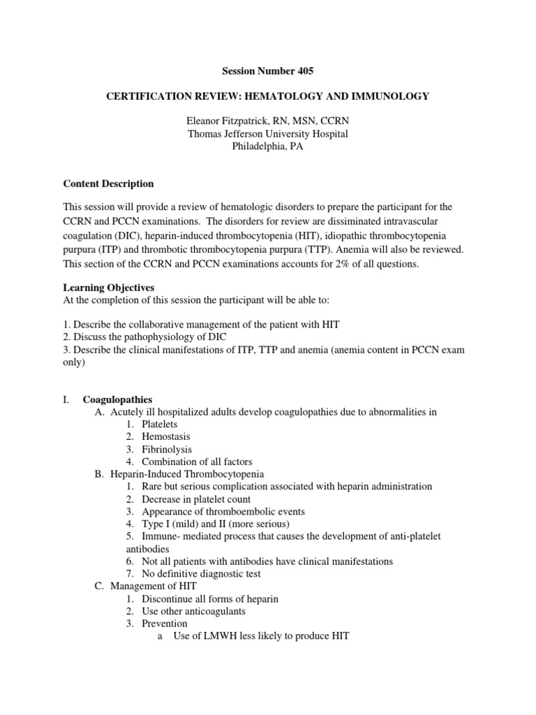 CCRN-Pediatric Quizfragen Und Antworten