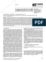 EMTR-based Fault Location For DC Line in VSC