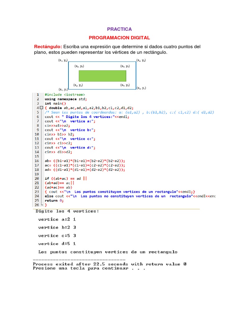 Programa C++ | PDF