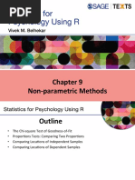 Non-Parametric Methods: Statistics For Psychology