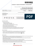 T Cnico - Previdenci Rio - Informatica