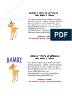 Bambi Compra y Venta de Articulos