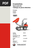 1001 Parts Manual Tier III DUMPER