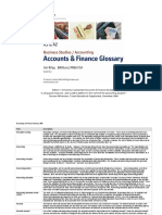 Accounting Finance Glossary v1 2005 PDF