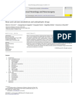 Bone and Calcium Metabolism and Antiepileptic Drugs