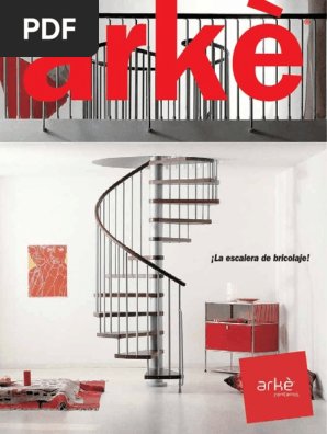 Escaleras Caracol Rectas Circulares Interior Arke Catalogo Pdf Escalera Materiales De Construccion