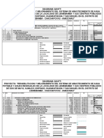 Gantt y Pert CPM Leimebamba 2007