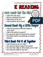 Close Reading Freebie