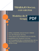 1_ Trabajo Social con grupos, modelo de pr+íctica grupal