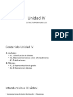 Estructuras No Lineales, Estructura de Datos