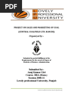 Download ccl sales  marketing of coal by anuj_4515 SN36685579 doc pdf