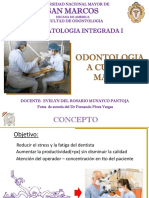 Odontología a cuatro manos