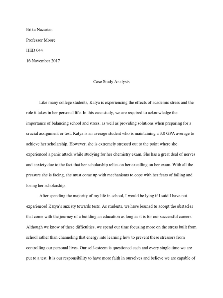 Panic disorder case study examples image