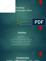 Strategi Pengembangan Ilmu KLP 8