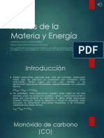 Análisis de La Materia y Energía