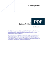 Software Architecture Document111