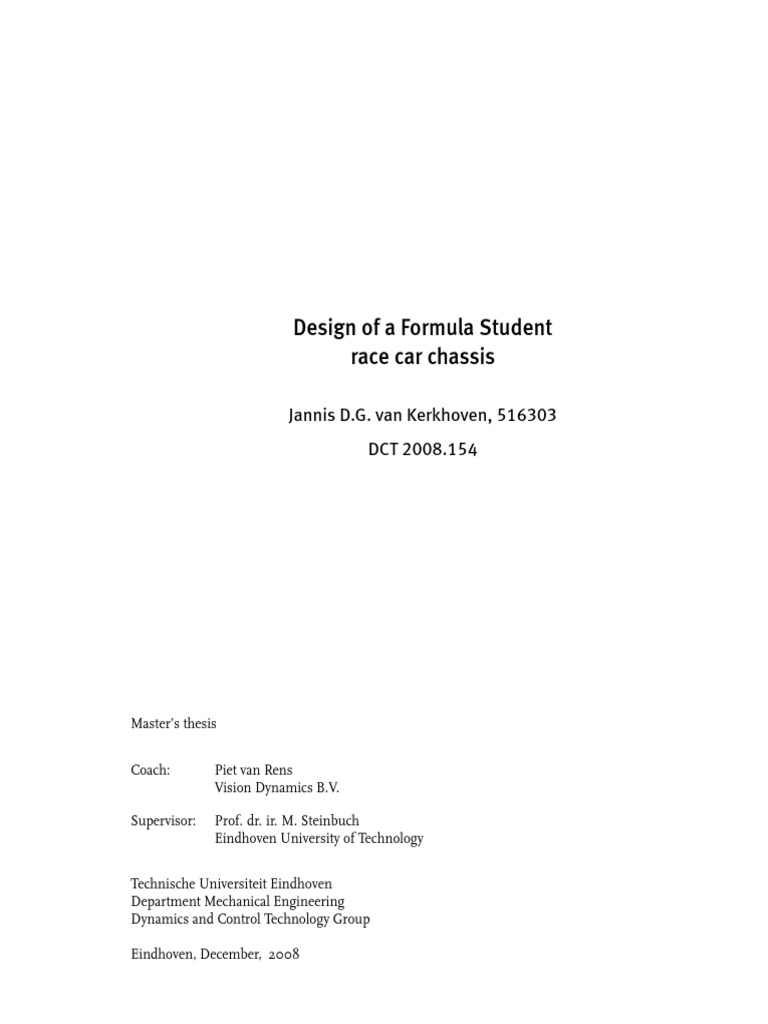 Car Chassis Basics | PDF | Suspension (Vehicle) | Plywood