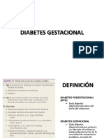 Diabetes Gestacional