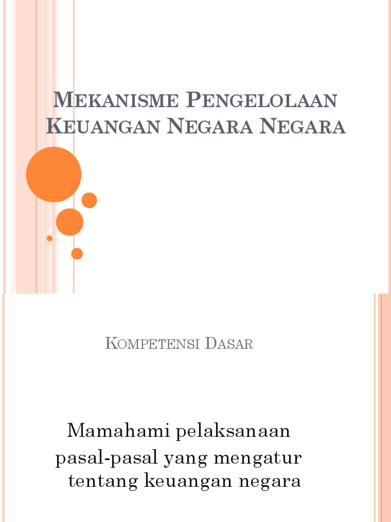 Pasal Pasal Yang Mengatur Keuangan Negara - Ini Aturannya