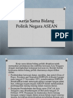 Kerja Sama Bidang Politik Negara ASEAN