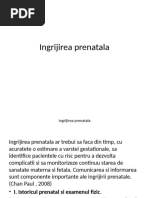 3. Ingrijire prenatala