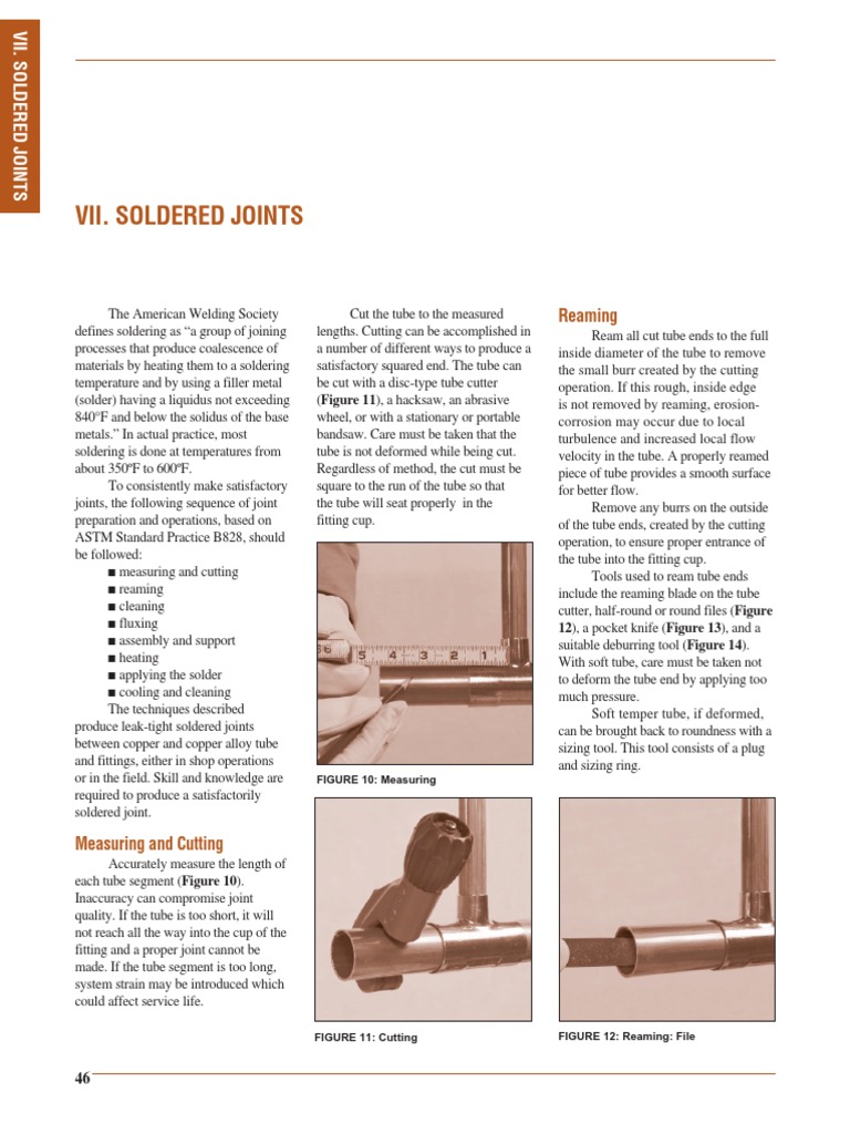 Pages From Copper Tube Handbook Soldering Solder