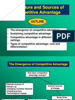 Lecture 4 - Sources of Competitive Advantage