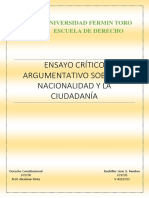 Ensayo Critico Nacionalidad