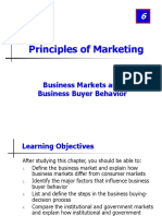 Principles of Marketing: Business Markets and Business Buyer Behavior