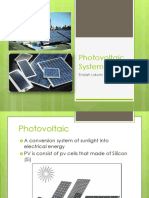 Photovoltaic System: Endah Laksmi Nugraha