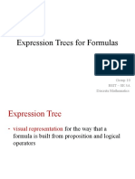 Expression Trees For Formulas