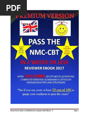NMC CBT 2017