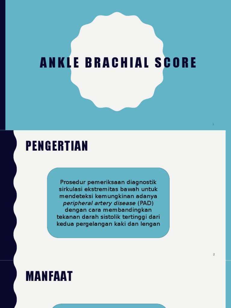 ABI Score | PDF