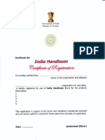 Format of Certificate