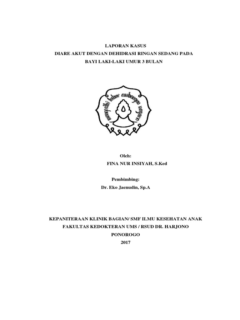 275706713 Diare Akut Dengan Dehidrasi Ringan Sedang Pada 