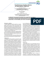 Los Psicofármacos Pueden Afectar El Desempeño Cognitivo