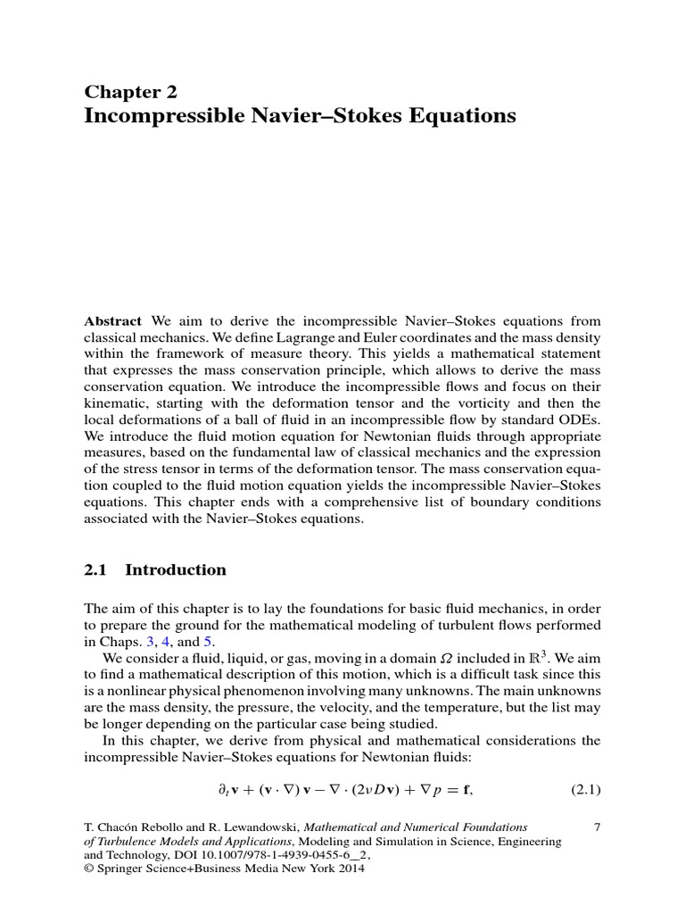 c1 | PDF | Fluid Dynamics | Navier–Stokes Equations